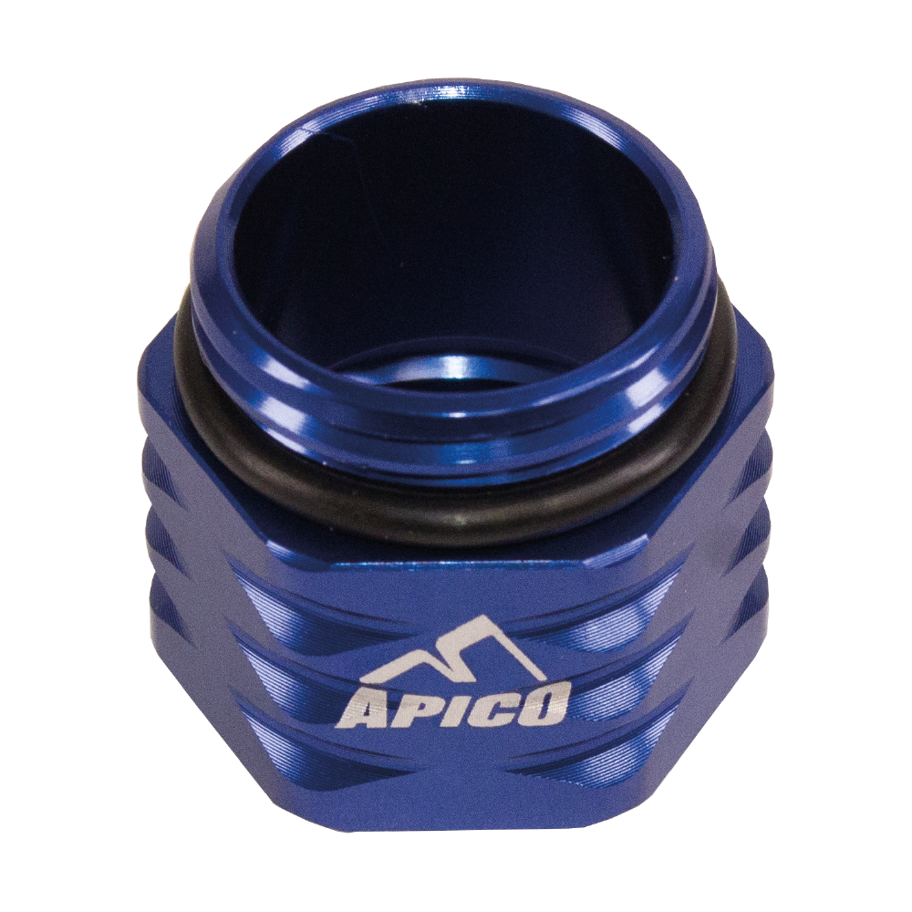 BRAKE COOLING EXTENSION REAR HUSKY TC/FC125-450 2018, TE/TX/FE/FX125-501 18-21  (R) (MAGURA) BLUE